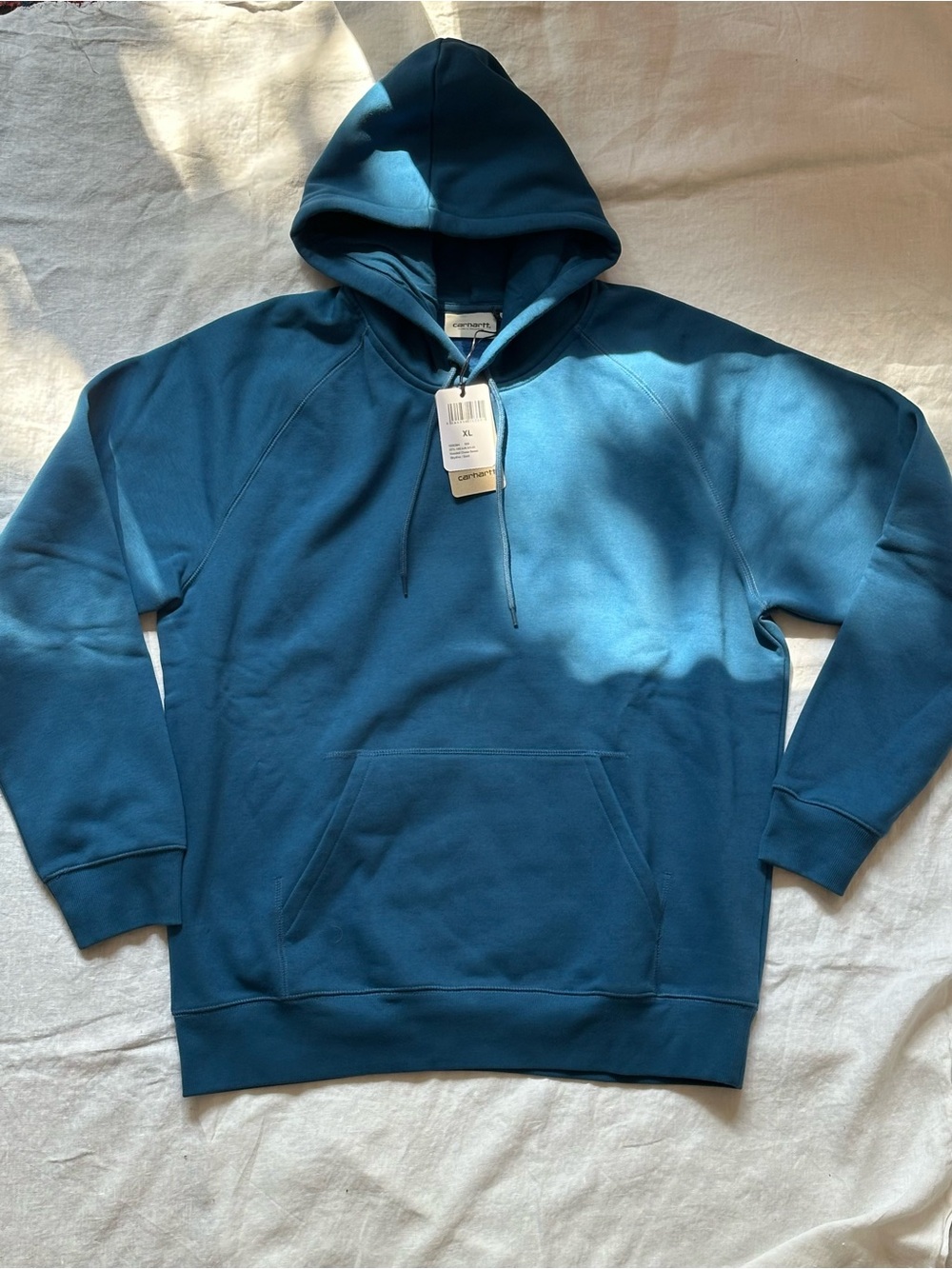 NWT Carhartt WIP Hoodie / XL / Hooded Chase Sweat - Skydive/ Gold color